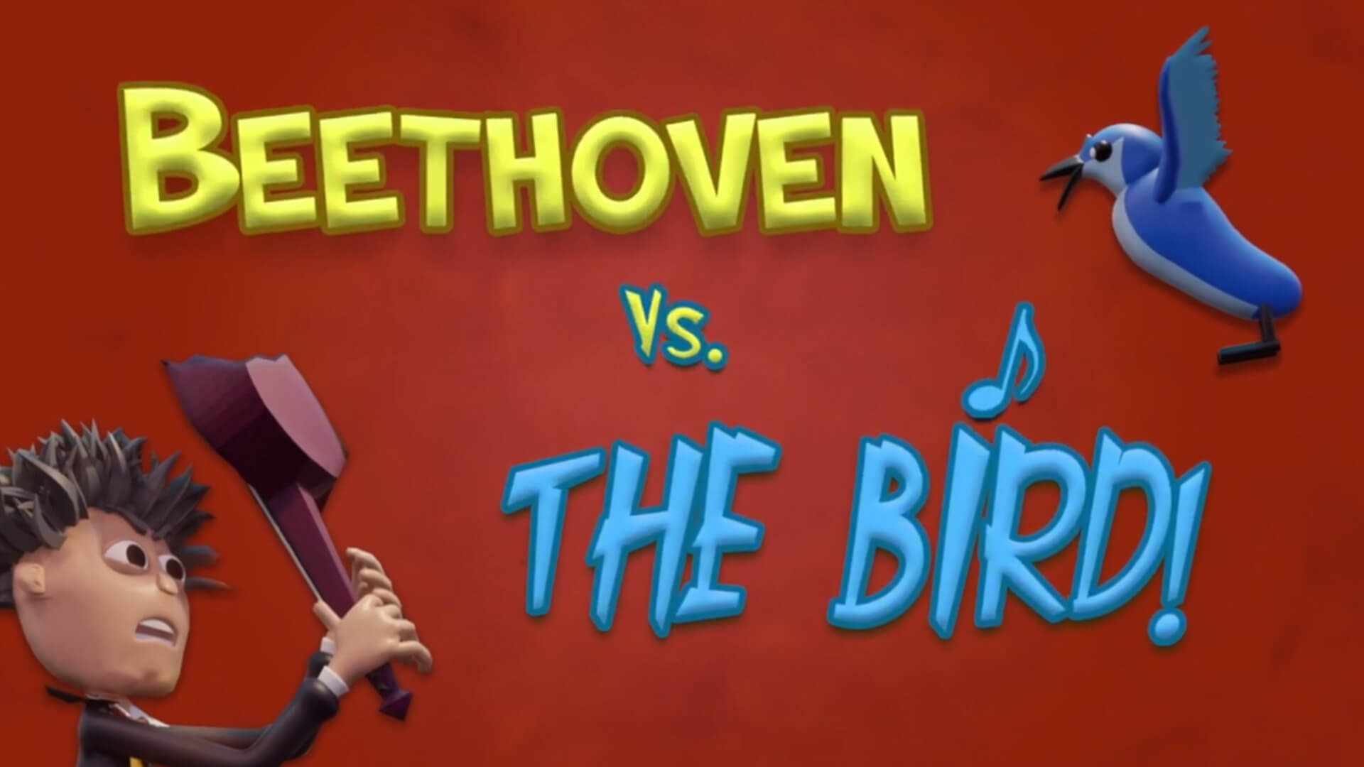 ** Beethoven Vs The Bird ** Blender CGI 3d Animated Short Film ** by Chase Olivera