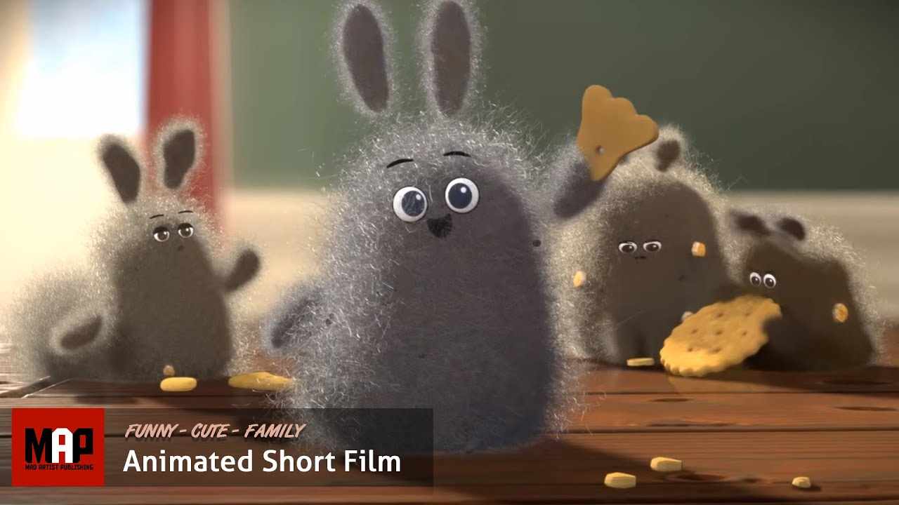 CGI 3D Animated Short Film ** DUST BUDDIES **- Funny & Cute Animation by Ringling College