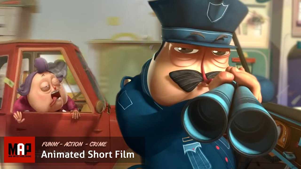 CGI 3d Animated Short Film ** ESCARFACE ** Funny Action Grannies Animation by ESCARFACE / MOPA Team