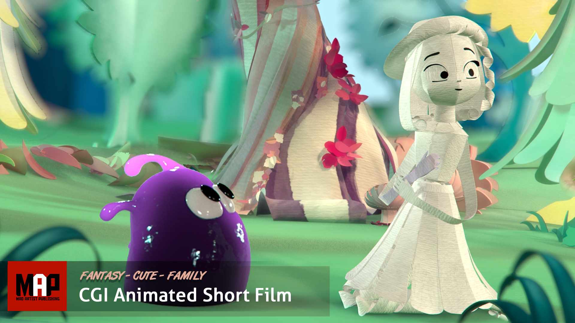 Cute CGI 3d Animated Short Film A NEW HUE Charming Family Video Cute CGI 3d Animated Short Film A NEW HUE Charming Family Video