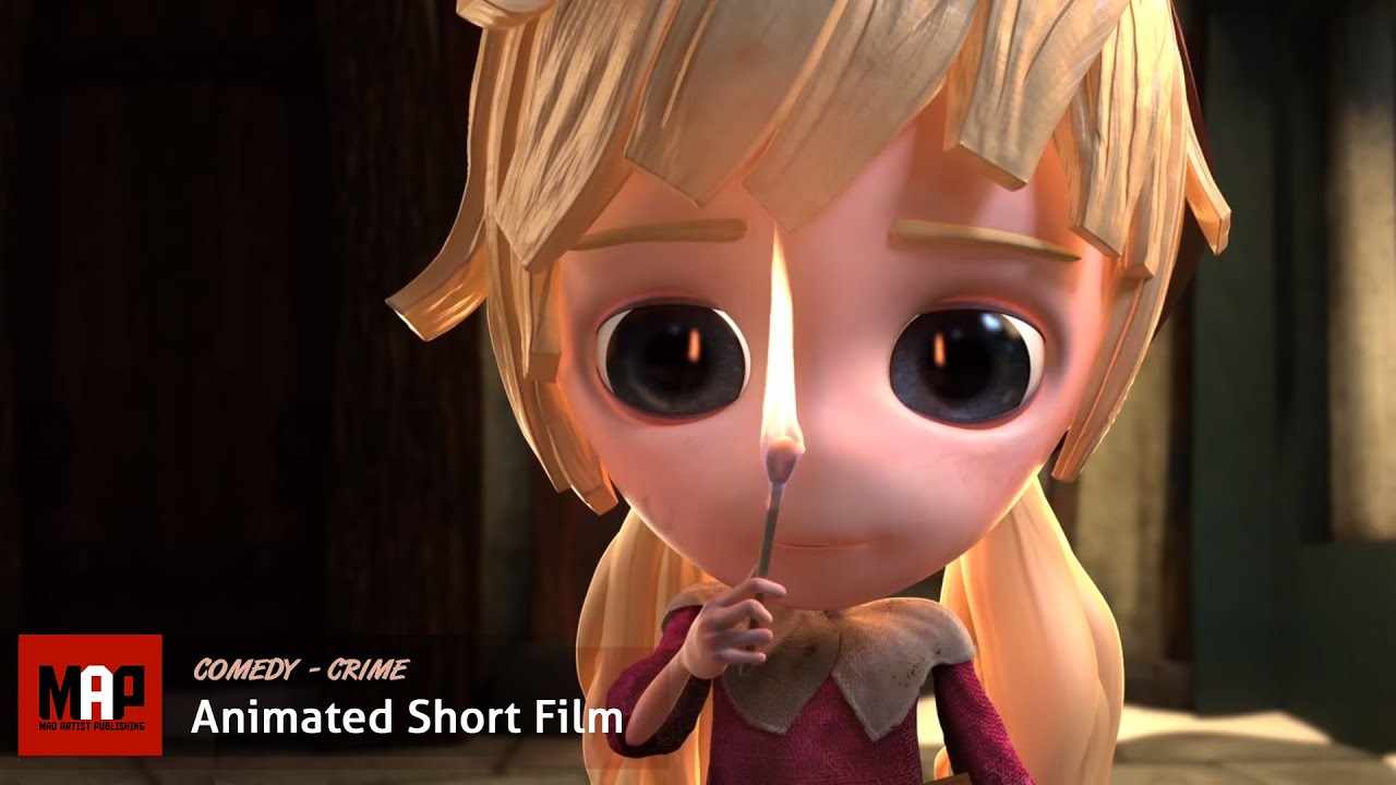 Creepy CGI 3D Animated Short Film ** THE LITTLE MATCH GIRL ** Cute & Scary by UHAnimation