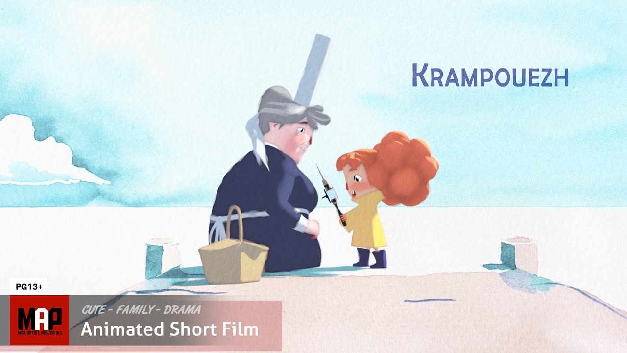 Cute CGI 3d Animated Short Film ** KRAMPOUEZH ** by ArtFX Team [PG13]