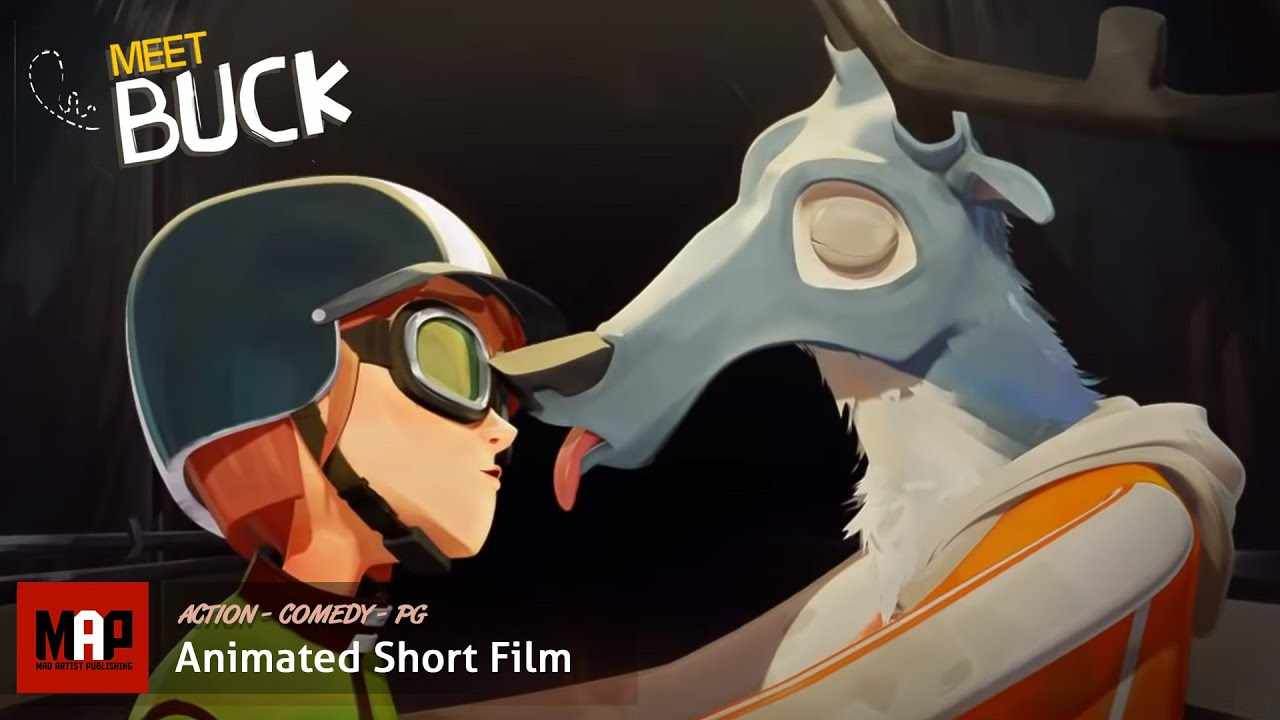 Funny Action CGI Animated Short Film ** MEET BUCK ** Adrenaline Animation  by Supinfocom Rubika Team