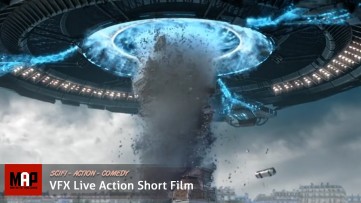 Alien Sci-FI Short Film ** INVASION DAY ** VFX Live Action Short Movie By ISART Digital Team