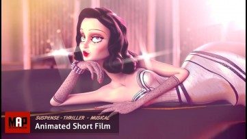 CGI 3D Animated Short Film ** SCREEN ROMANCE ** Thriller Musical Animation by Supinfocom Rubika