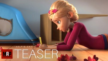 TEASER Trailer | CGI 3d Animated Short Film ** SELFIE CAT ** Family Kids Movie Animation by ArtFX