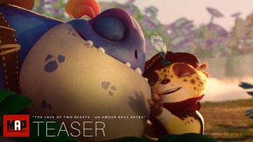 TRAILER | Cute CGI 3d Animated Short Film ** THE LOVE OF TWO BEASTS ** Funny Adventure by IsART Team
