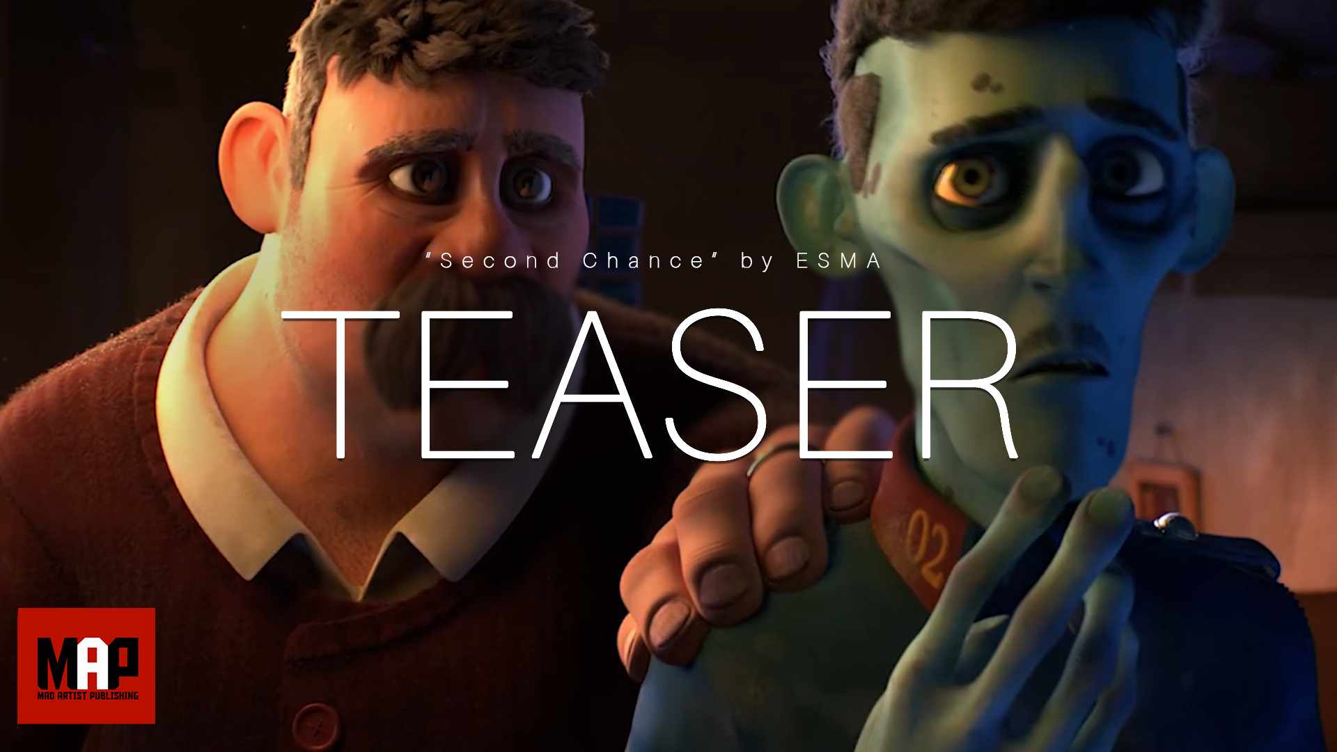 TEASER Trailer | CGI 3d Animated Short Film ** SECOND CHANCE ** Sad Poetic Animation by ESMA Team