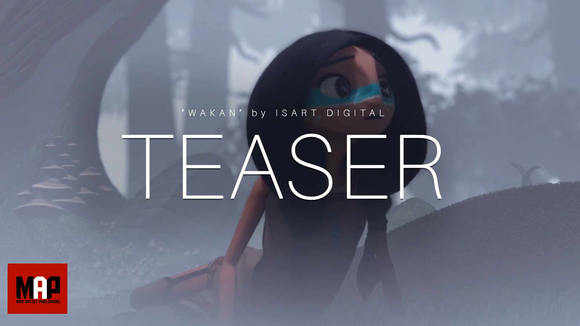 TEASER Trailer | CGI 3d Animated Short Film ** WAKAN ** Sad Fantasy Animation Movie by ISART DIGITAL