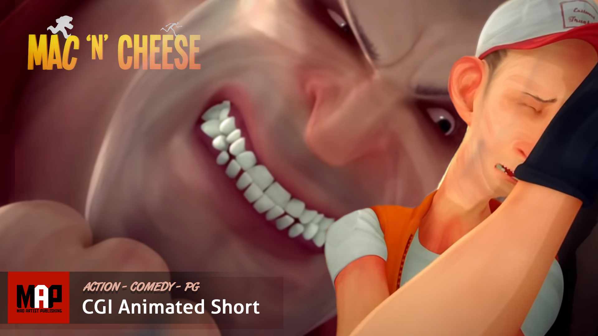 Funny Action CGI 3D Animated Short Film ** MAC 'n' CHEESE ** Intense Animation by ColorBleed Studios