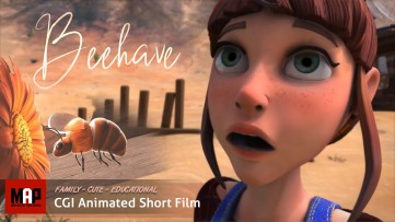 Cute Short Film ** BEEHAVE ** CGI 3d Animated cartoon for kids by Objectif 3d Team