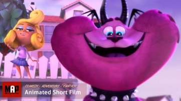 Funny CGI 3d Animated Short Film ** THE COLORS OF EVIL ** Creepy Cute Animation CGI film
