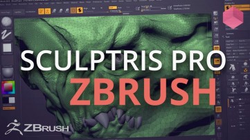 Using Sculptris Pro in ZBrush 2018