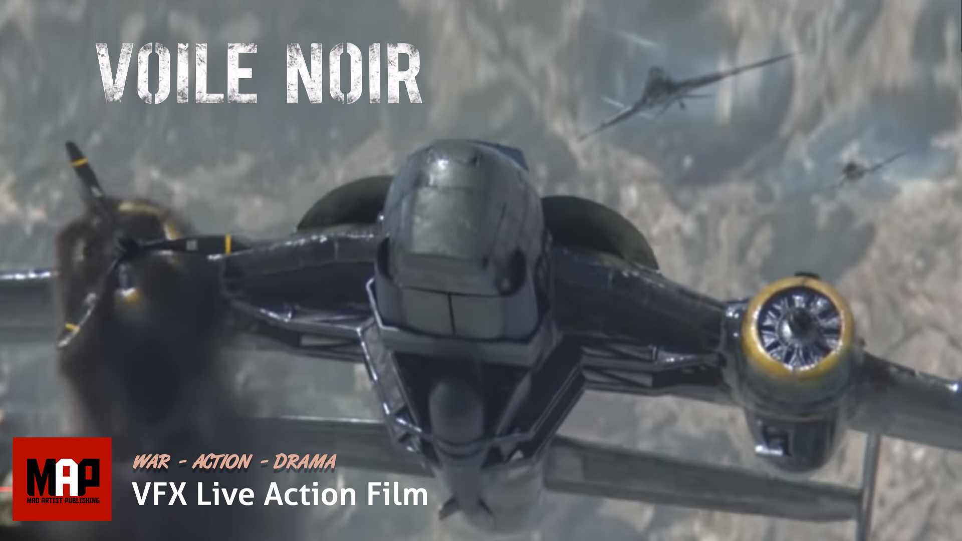 VFX & CGI Live Action Short War Film ** VOILE NOIR ** NAZI Dogfight Adventure Movie by ArtFx Team
